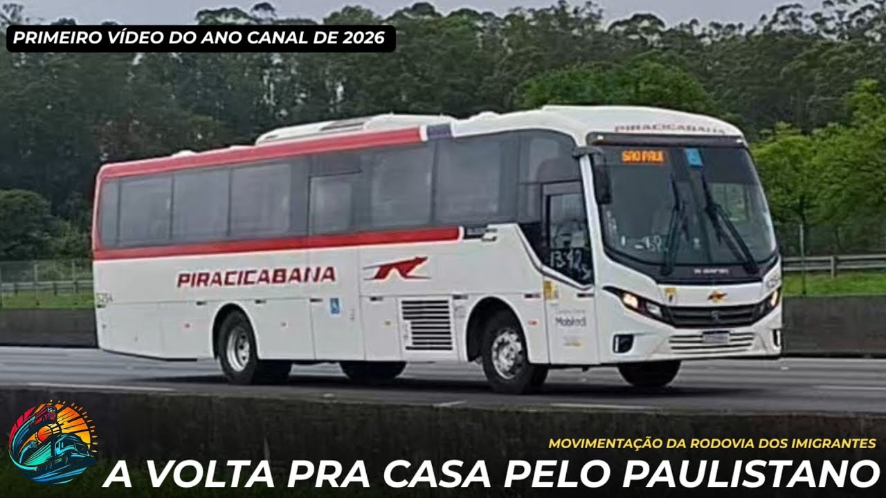 Movimentação da Rodovia dos Imigrantes Primeiro do vídeo do ano 2026 