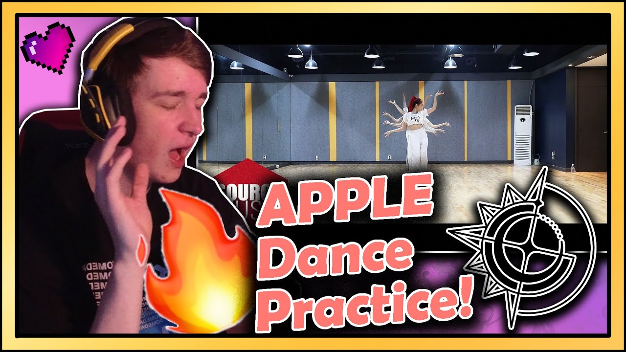 REACTION to APPLE Dance Practice by GFRIEND YouTube