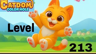 Catdom color hole level 213 solution and walkthrough for gameplay  screenshot 3
