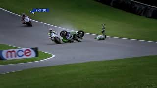 Bsb - James Ellisons Big Crash At Brands Hatch