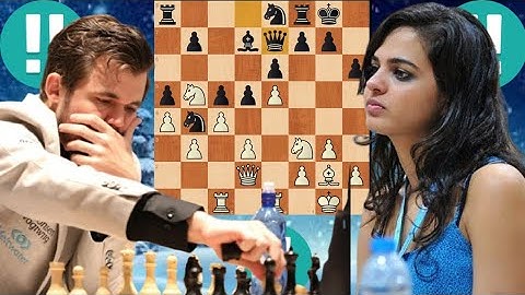 First class Magnus Carlsen vs Tania Sachdev 84