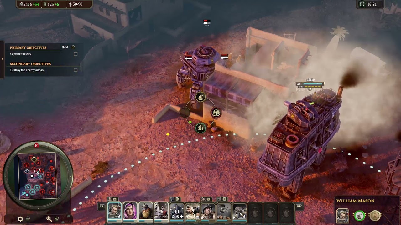 Iron Harvest Walkthrough Part 26 Battle of Aqoba YouTube