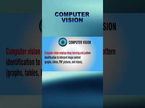 What is Computer Vision. About Computer Vision(CV) #computervision