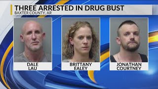 Celebrity Three Arrested in Baxter County with 26 Pounds of Marijuana Wealth