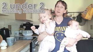 SAHM🏡SOLO MORNING ROUTINE⛅️2 UNDER 2!! 