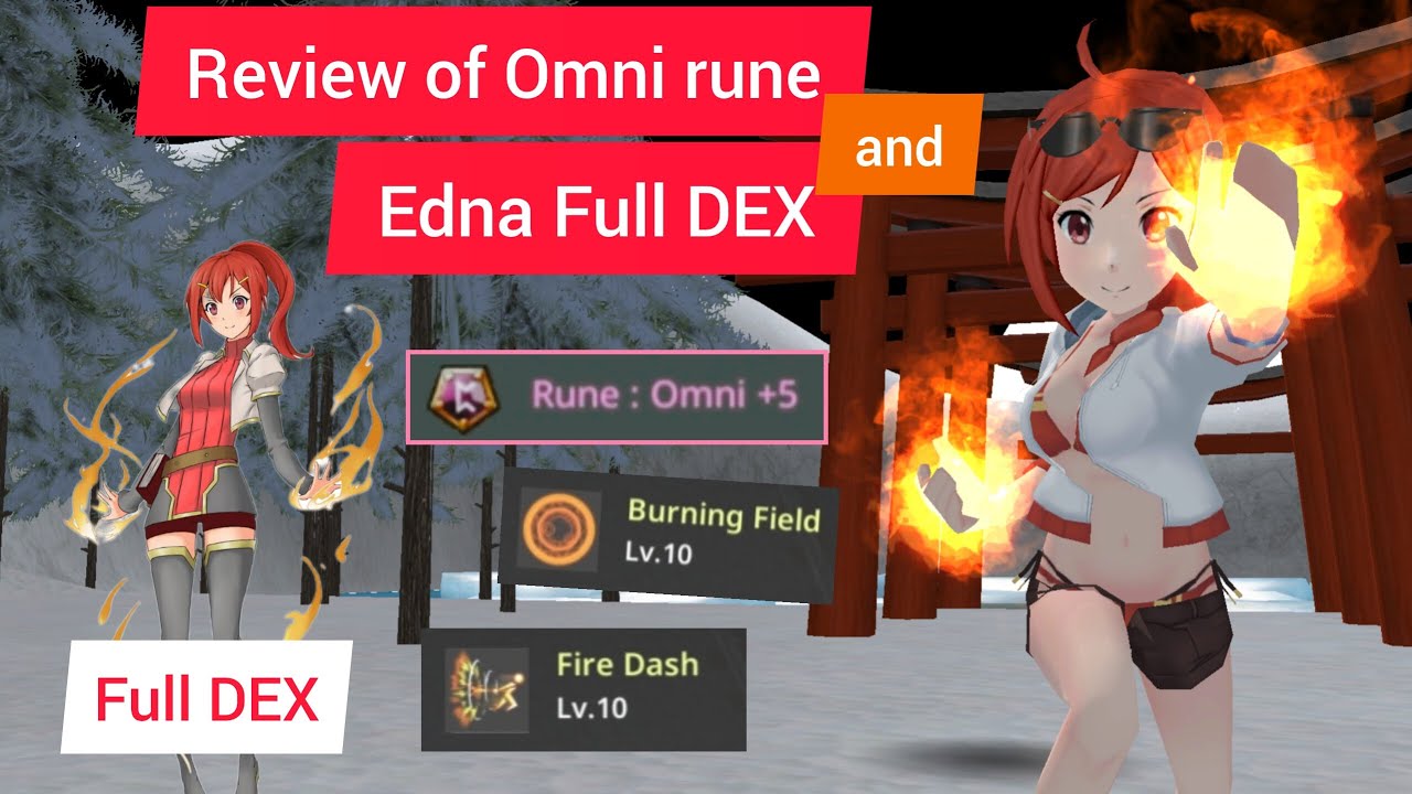 Review of Omni rune and Edna Full DEX  | Epic Conquest 2