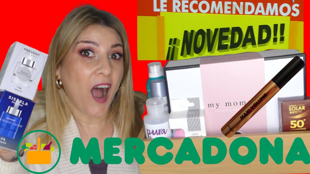 NOVEADES MERCADONA/ maquillaje* rostro* pelo/ la nueva máscara de