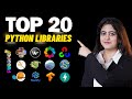 Top 20 Python Libraries You need to know in 2024!!