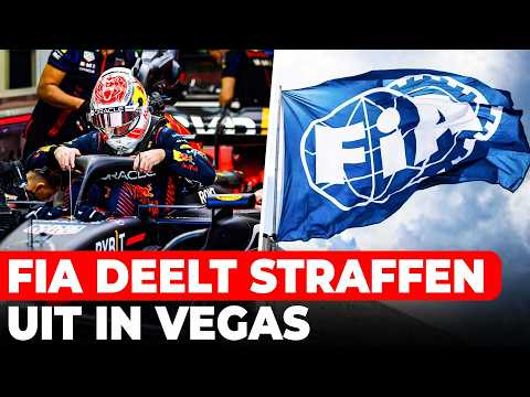 Red Bull en Mercedes verbreken avondklok in Las Vegas, FIA deelt straf uit | GPFans News