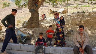 rural life 🏡.Babak started to make the sleeping spring for the summer season⛱️🌤