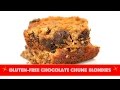 GLUTEN FREE BLONDIES | made with coconut flour