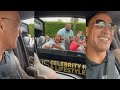 &quot;THE ROCK&quot; Surprises Fans Touring in his Neighborhood