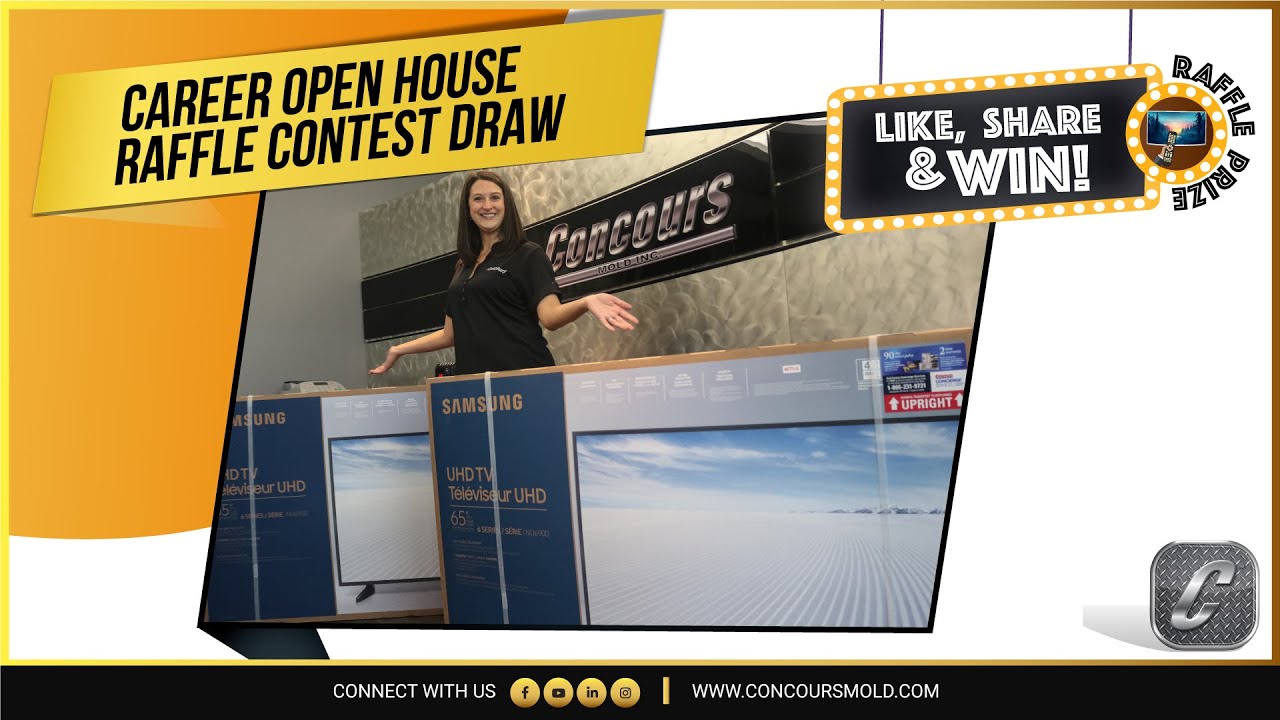 Career Open House Raffle Winners - YouTube