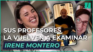 Volver al colegio: los profesores de Irene Montero examinan de nuevo a su alumna