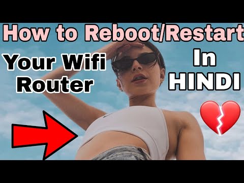 🔥How To Reboot/Restart TP-LINK Router😱 l TP-LINK Router ko Reboot/Restart kaise krte hai??? [hindi]😇