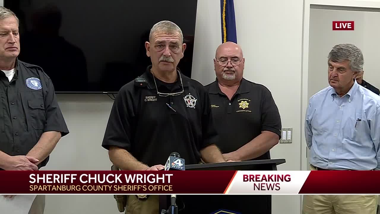Monday morning update on Helene from Spartanburg County - YouTube