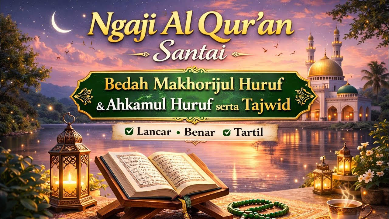 🔴 LIVE Belajar Ngaji Al-Qur'an. 09-03-2026