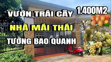 Cô đào cần tiền bán gấp, nhà mái thái, vườn trái cây, thổ cư, gần Quốc Lộ 56, Cẩm Mỹ, Đồng Nai 
