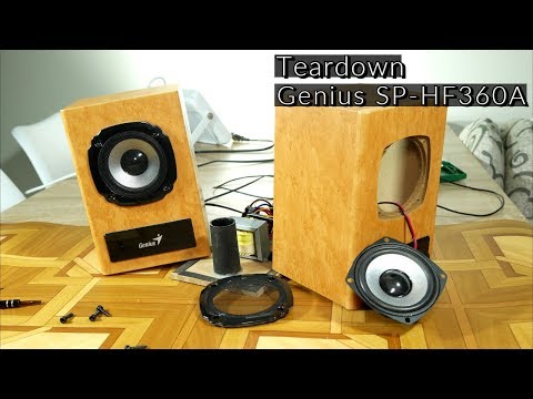 Video: How To Disassemble Genius Speakers