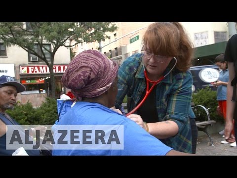 US: Homeless New Yorkers to receive professional medical care