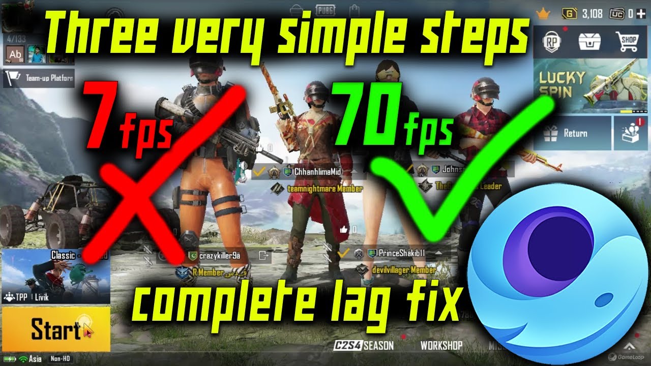 completely fix Gameloop lag | Gameloop lag ultimate fix | how to fix ...