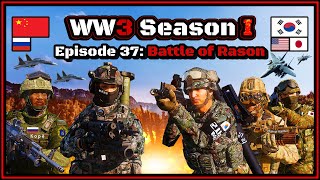 Russia-China vs Korea-US-Japan: Sino-Korean war intensify! | Arma 3 World War 3 (S1EP37)