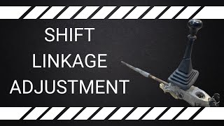 Adjusting the Shift Linkage on My 1986 SAAB 900 Turbo Saab 900 Shifter Bushing