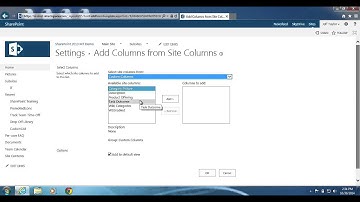 SharePoint 2013: How to add a Site Column to a SharePoint list