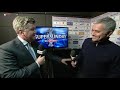 "Tell me about your team today & the way you've set up?" "Normal" - Jose Mourinho talking tactics