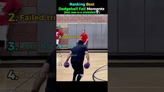 Ranking Best Dodgeball Fail Moments Ever! #dodgeball #sports #fail #funny #shorts #fyp