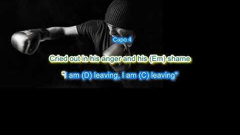 The Boxer by Simon and Garfunkel play along with scrolling guitar chords and lyrics