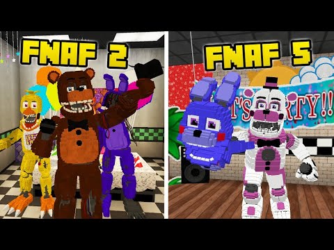 Five Nights at Freddy's 1-4 Map Minecraft Map