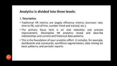 HR Analytics Meaning and Definition
