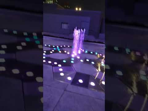 نافورة نافورة لوسيل قطر الدوحة الخليج العربي السياحة في قطر