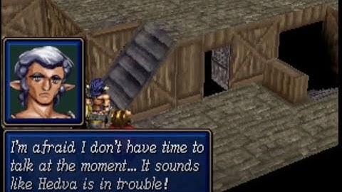 Shining Force 3 - Scenario 2 - Part 15 - Spooky Elven Village