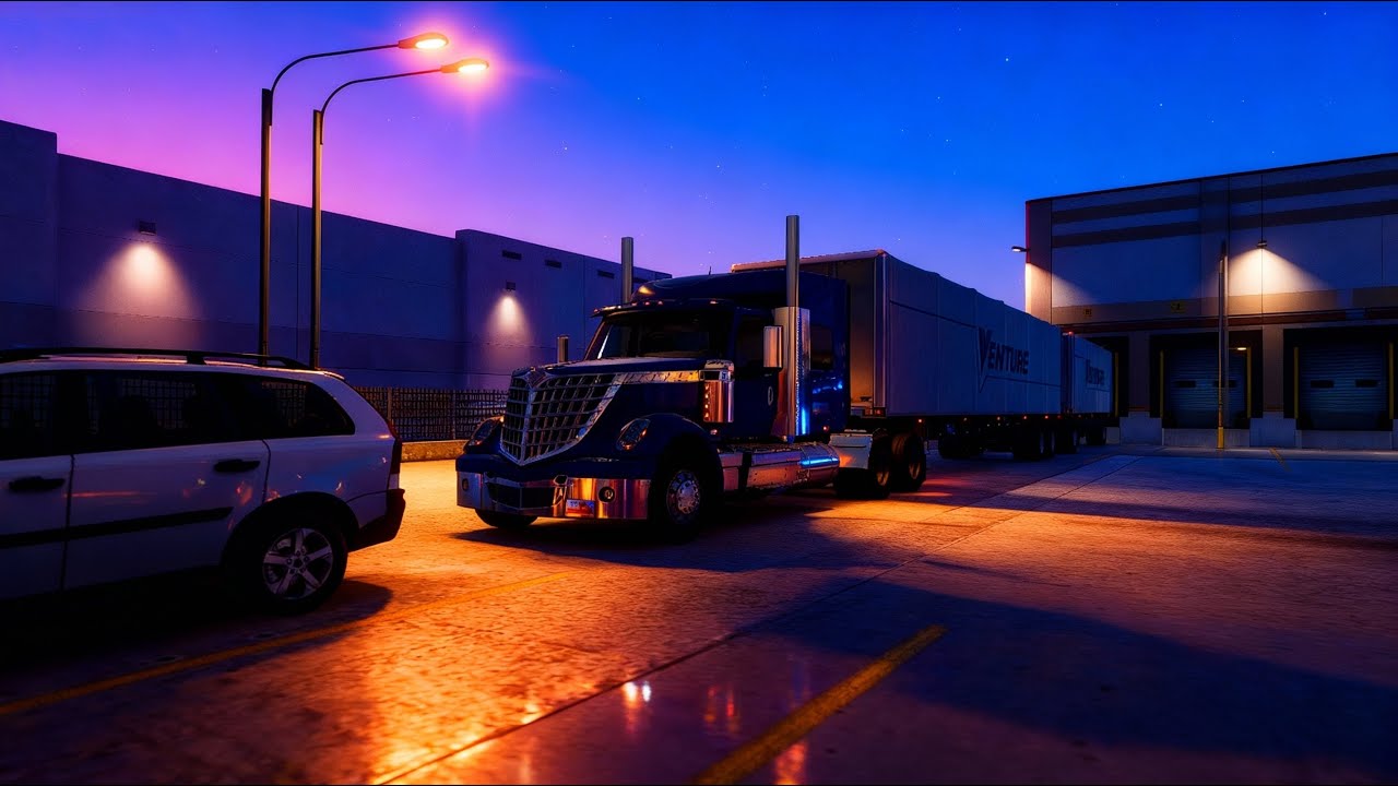 INTERNATIONAL LONESTAR HIGH RISE SLEEPER | ATS GAMEPLAY | PRIMM DELIVERY