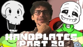 Sans Real Smile? Handplates Part 20 Undertale Comic Dub Season 3 Episode 3 Reaction