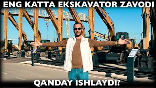 Ekskavator qanday ishlab chiqariladi?