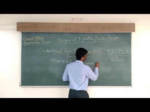 Current Affairs 1 - Merger of three Public Sector Banks | IAS | UPSC | IBPS-PO | SSC-CGL