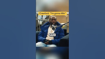 Crawford: “I’m Beating Canelo on Sept 13th!” 🥊