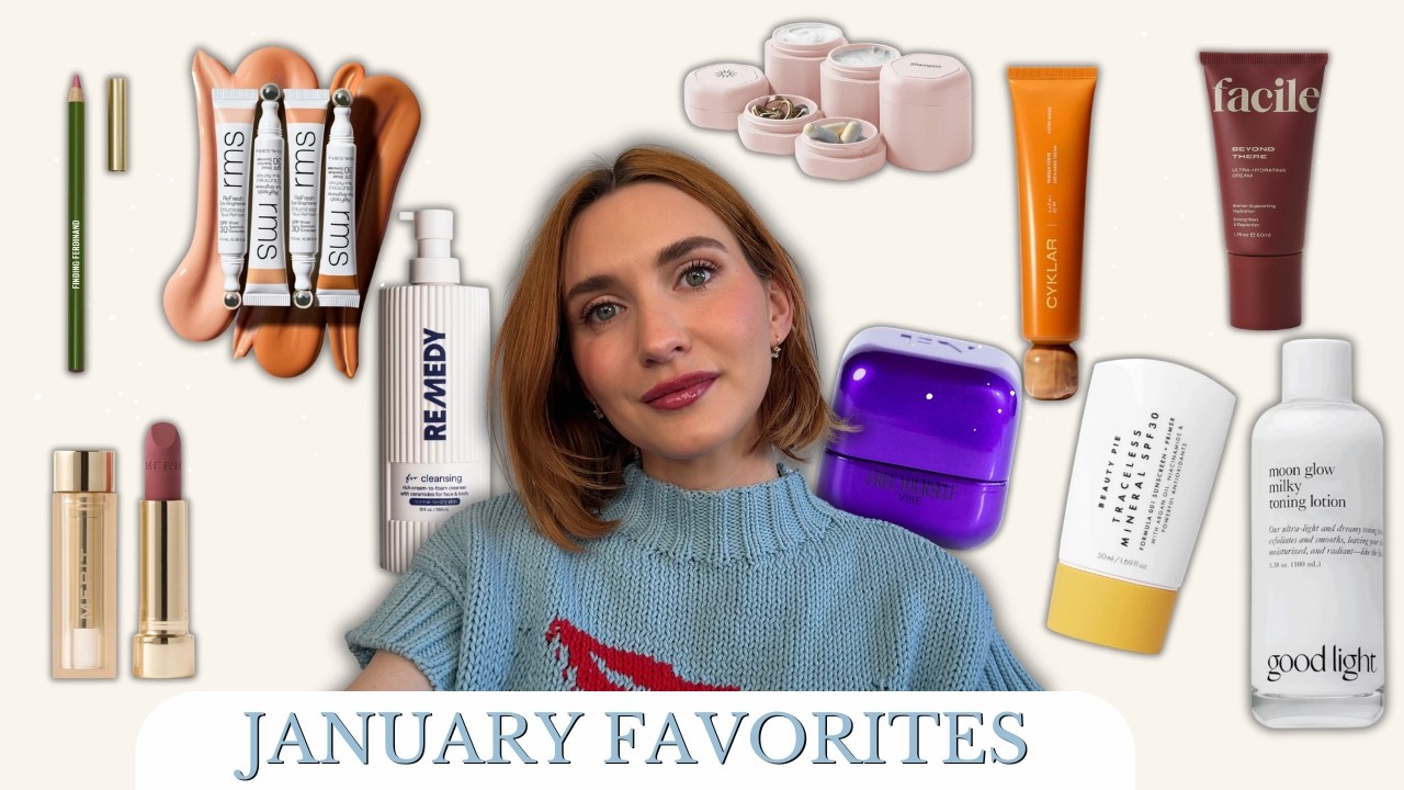 Избранное января 2026 года | Новые средства по уходу за кожей, товары для путешествий, декоративн...
