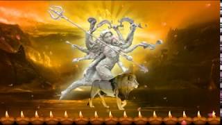 Maa Durga Background || Maa Kill Mahisasur || Durga puja Background screenshot 1