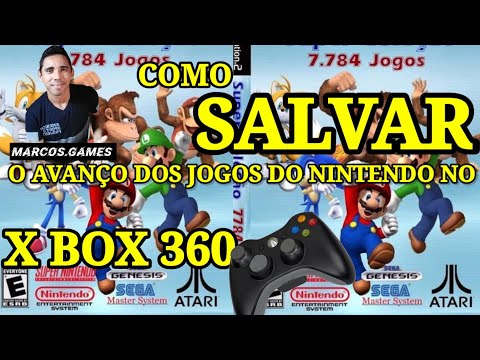 Jogo Mario Bros super Nintendo para Xbox 360 desbloqueado na versão RGH