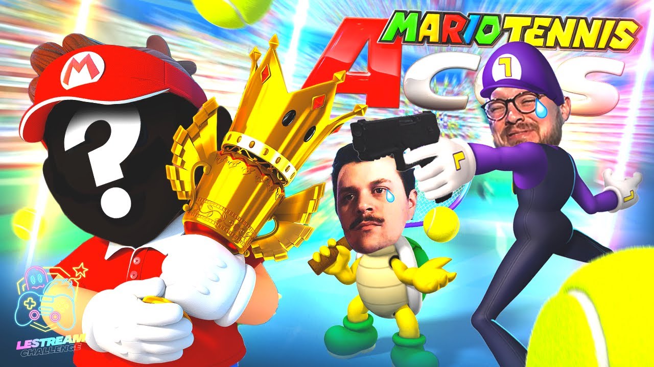 HOLD-UP sur le tournoi Mario Tennis ?! | LeStream Challenge #10