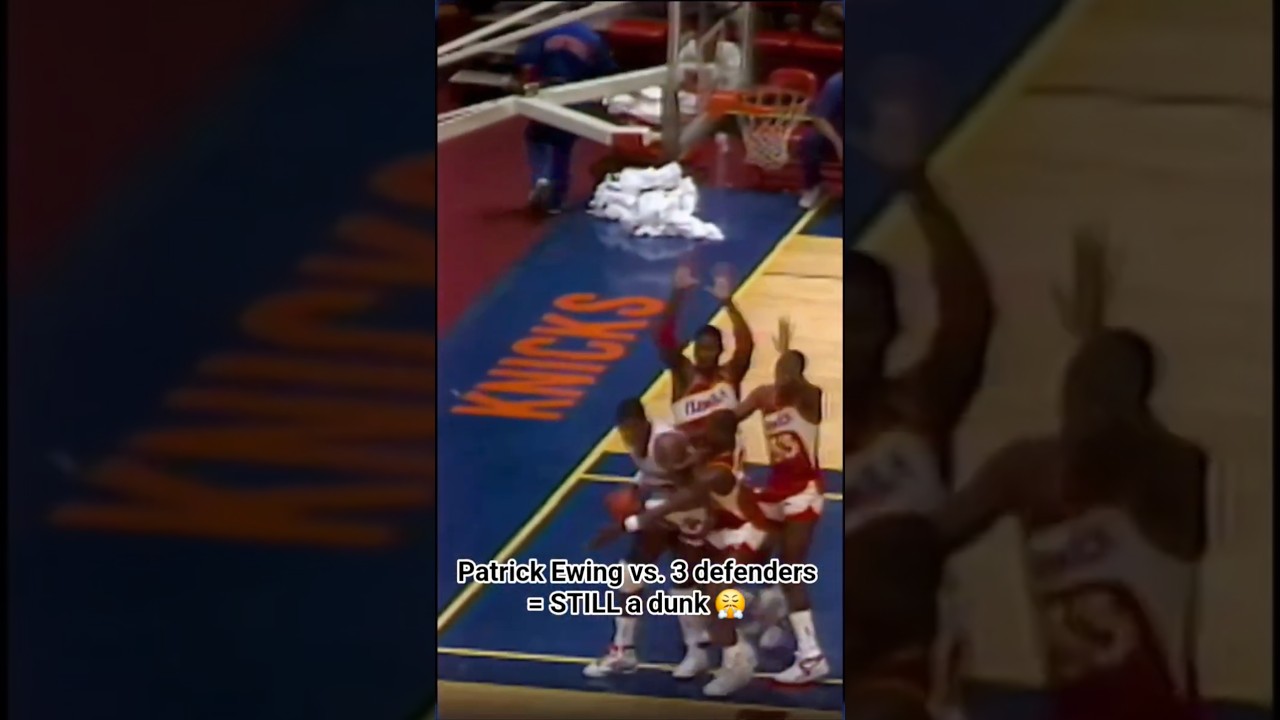 Patrick Ewing Drops 43 and Dunks on 3 Defenders! (1986 🔥)  