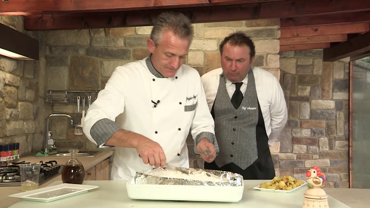 OMBRINA AL SALE - Video Ricetta - Grigio Chef