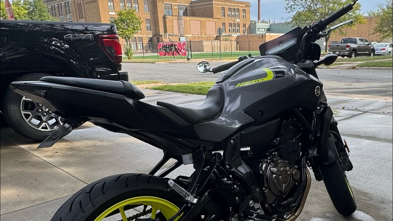 2016 Fz07 Short Ride - YouTube