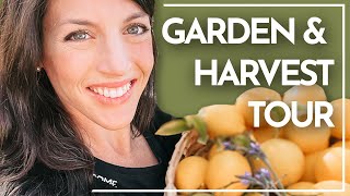 Full GARDEN TOUR + HARVEST | Backyard Farming | Regenerative Farming | Hey It's A Good Life by Hey It's a Good Life 3,603 views 3 years ago 11 minutes, 32 seconds