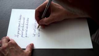 Essai du stylo plume cross century II
