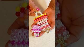 Beautiful beaded keychain/ key holder full tutorial @ BeadBeauty